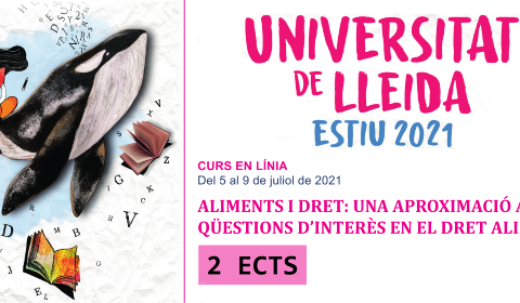 Curs Dret Alimentari Universitat Estiu 2021