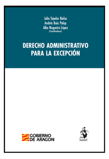 Derecho admtvo para la excepción